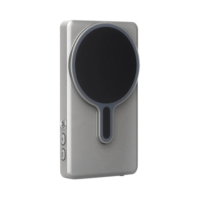 Silver Stravelle Selfie Monitor device with black component 